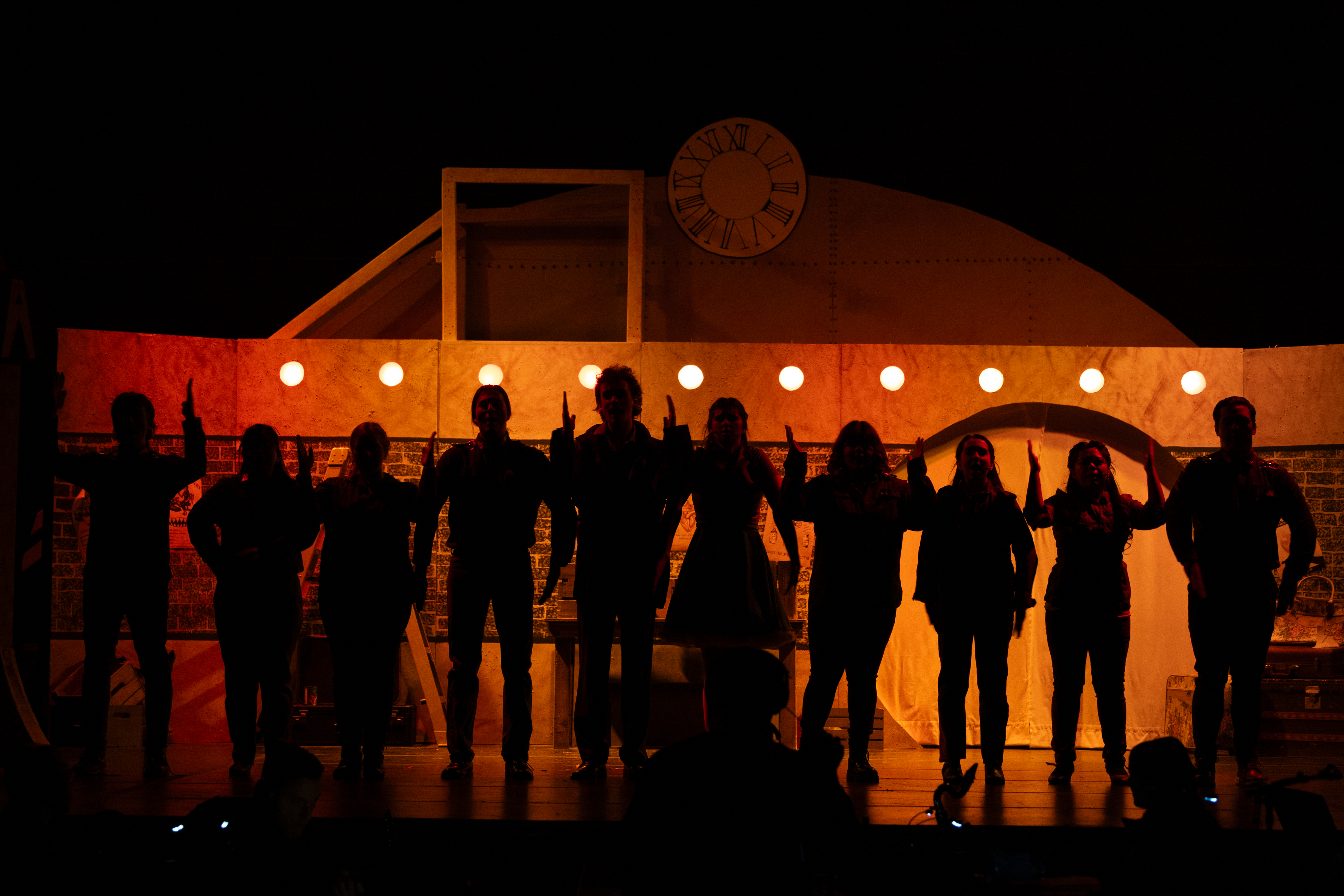 A photo of a scene from Alice by Heart