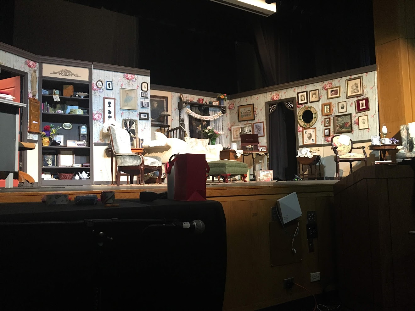An image of the set from Anybody for Tea?